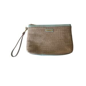 Nanette Lepore Straw Clutch Wristlet